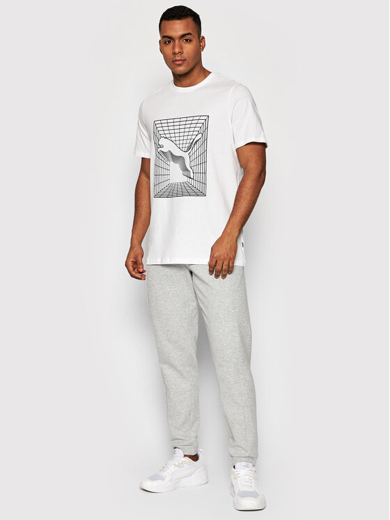 Puma Puma Spodnie dresowe Rad/Cal 847438 Szary Regular Fit
