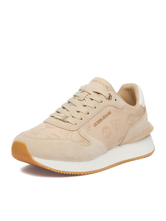 Guess Jeans Guess Jeans Sneakersy CWBEO-K250087 Svetlo béžová