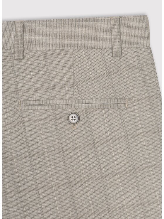 Pako Lorente Pako Lorente Spodnie garniturowe P26SF-6G-040 Beżowy Slim Fit