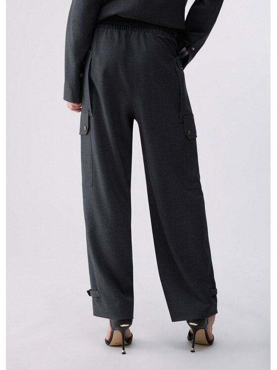 Liu Jo Liu Jo Pantaloni di tessuto WF6258T743A02069 Verde Regular Fit