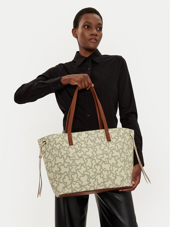 TOUS TOUS Handtasche Kaos Icon 2002022001 Beige