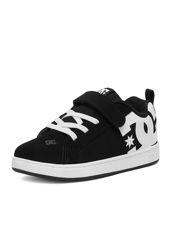 DC Shoes DC Shoes Αθλητικά EO-COURT GRAFFIK ELASTIC TODDLER DC02547002 Μαύρο
