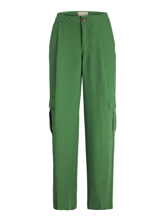 JJXX JJXX Spodnie materiałowe 12238354 Zielony Regular Fit