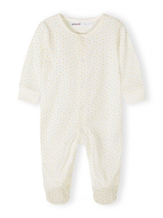 minoti minoti Komplet pajacy NOSBABYPACK1 Écru Regular Fit