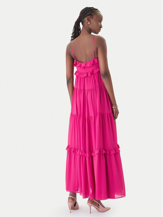 MICHAEL Michael Kors MICHAEL Michael Kors Sukienka letnia MS683E37R3 Różowy Relaxed Fit