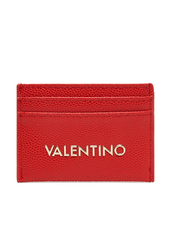 Valentino Etui pentru carduri VPS1R421G Roșu