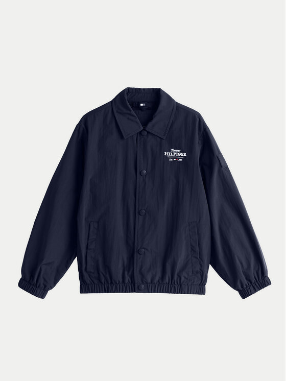 Tommy Hilfiger Tommy Hilfiger Демісезонна куртка Coach KB0KB09364 Cиній Regular Fit