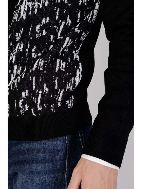 Antony Morato Antony Morato Cardigan REGULAR FIT IN FILATO Nero Regular Fit