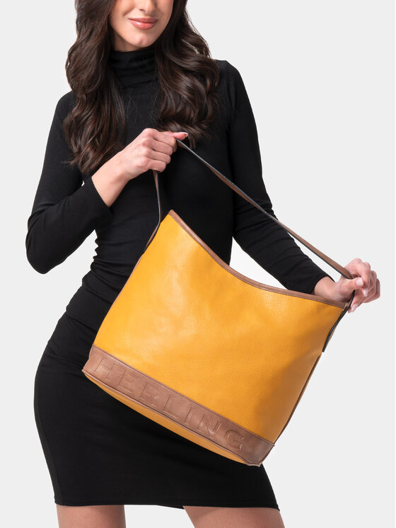 Herling Herling Borsa Quincy Giallo