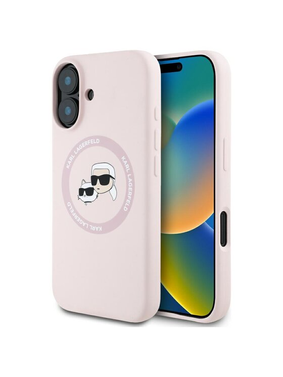 KARL LAGERFELD KARL LAGERFELD Etui na telefon iPhone 16 Różowy