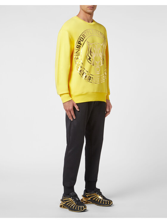 Plein Sport Plein Sport Longsleeve 473 Giallo Regular Fit