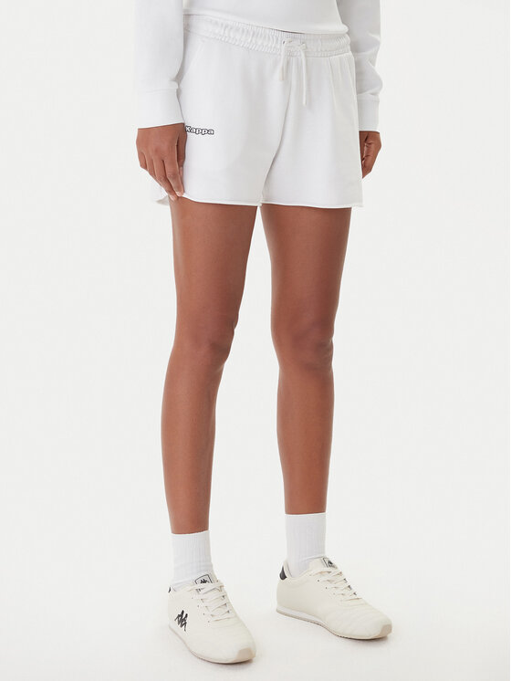 Kappa Kappa Sportiniai šortai Fefra 351K2RW Balta Regular Fit