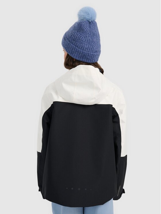 4F 4F Giacca di transizione 4FJRAW25TTJAF1013-20S Nero Regular Fit