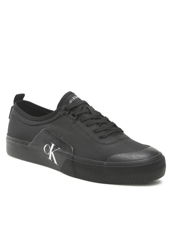 Calvin Klein Jeans Calvin Klein Jeans Sneakers Skater Vulc Laceup Low Ny YM0YM00459 Μαύρο