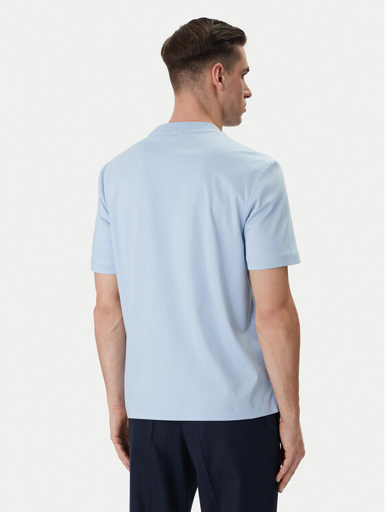 BOSS BOSS T-Shirt C-Taut 01 50555844 Světle modrá Regular Fit