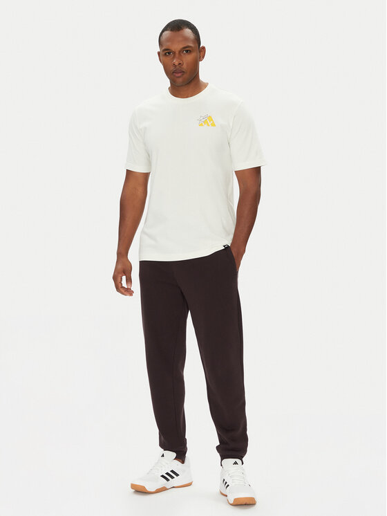 adidas adidas Tričko Food Grilled Cheese Graphic JM6459 Biela Regular Fit