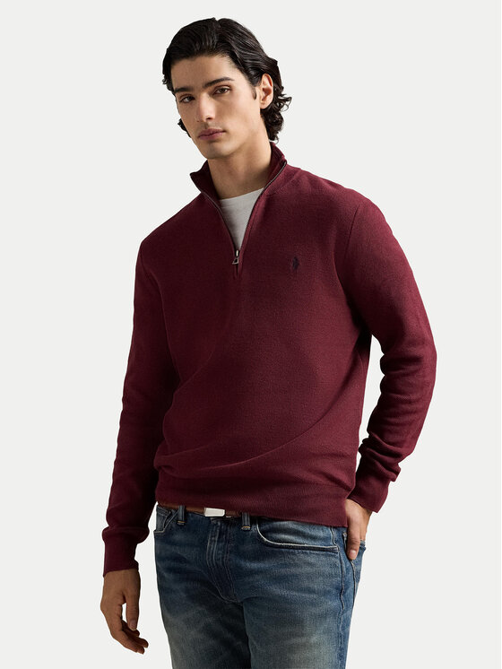 Polo Ralph Lauren Polo Ralph Lauren Pulover 710932304525 Vișiniu Regular Fit