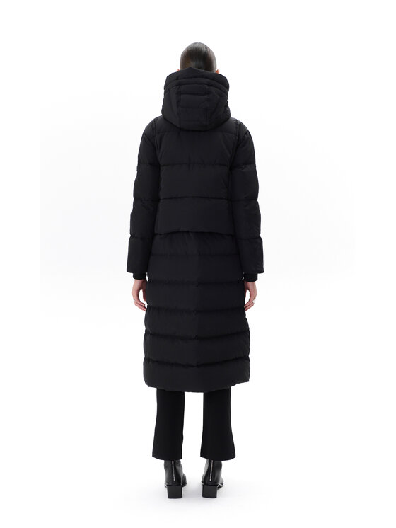Tiffi Tiffi Kurtka damska TIMES Czarny Regular Fit