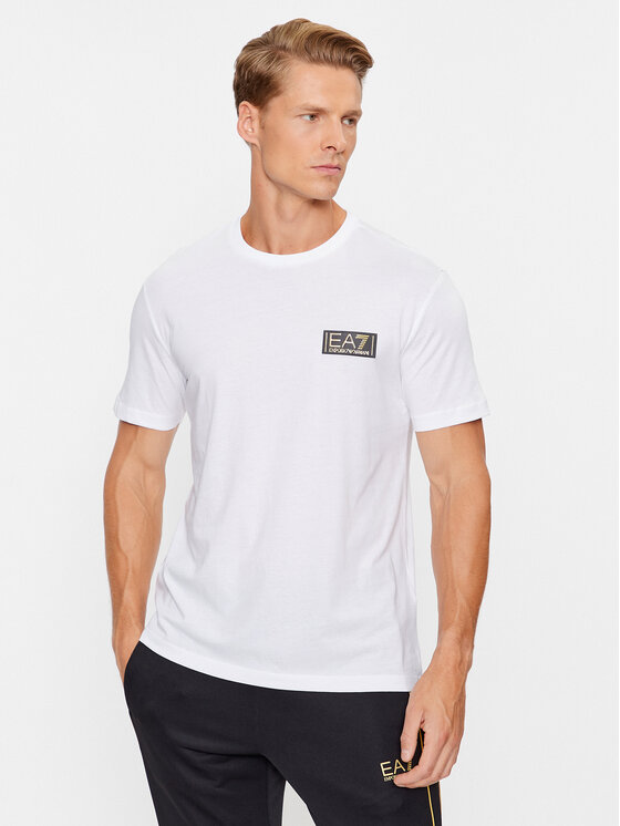 White armani t shirt outlet