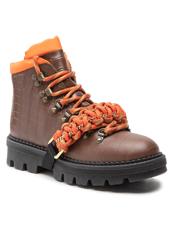 PINKO Pinko Traperid Zenzero Scarpa AI 22-23 BLKS1 1H2134 A07K Pruun