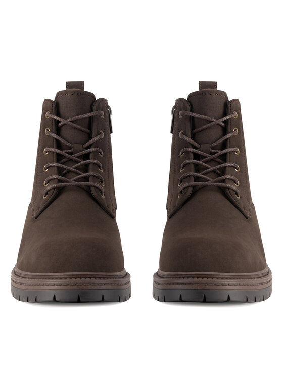 Lanetti Lanetti Schnürschuhe MYL8513-3 Braun