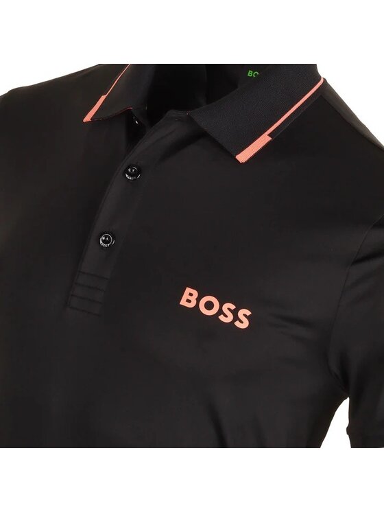 BOSS Boss Polokošile 50506203-002 Černá Slim Fit