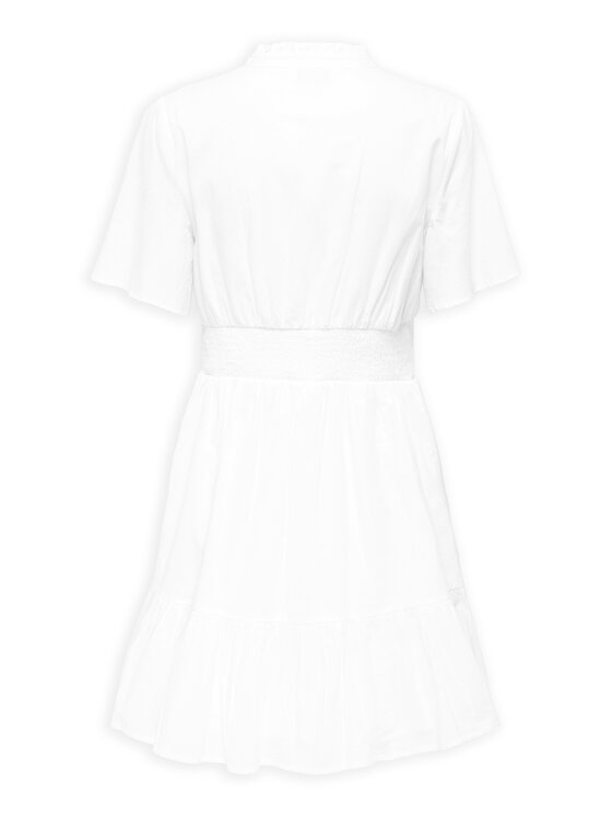ONLY ONLY Vestito da giorno Rarkel 15363615 Bianco Regular Fit