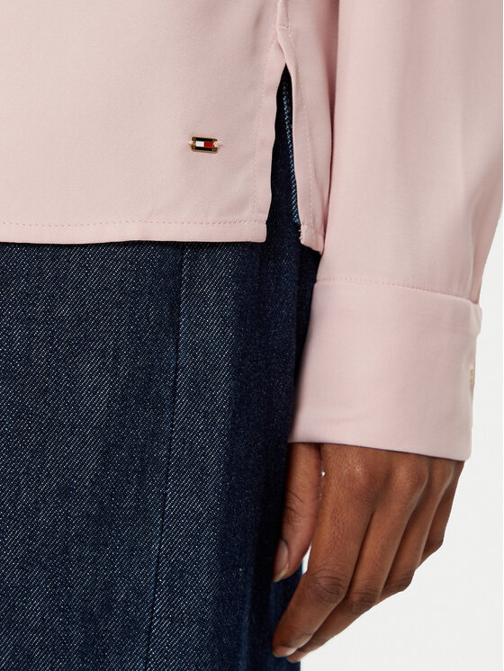 Tommy Hilfiger Tommy Hilfiger Košile WW0WW44045 Růžová Relaxed Fit