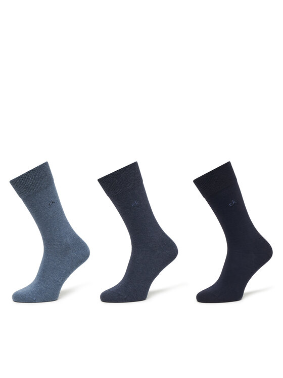 Calvin Klein Calvin Klein 3er-Set hohe Herrensocken 701234208 Dunkelblau