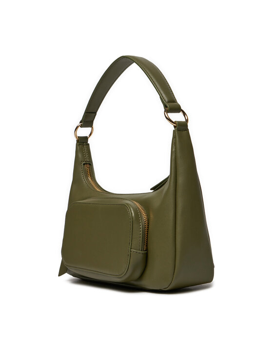 Tommy Hilfiger Tommy Hilfiger Kabelka Soft Utility Shoulder Bag Pu AW0AW16711 Khaki