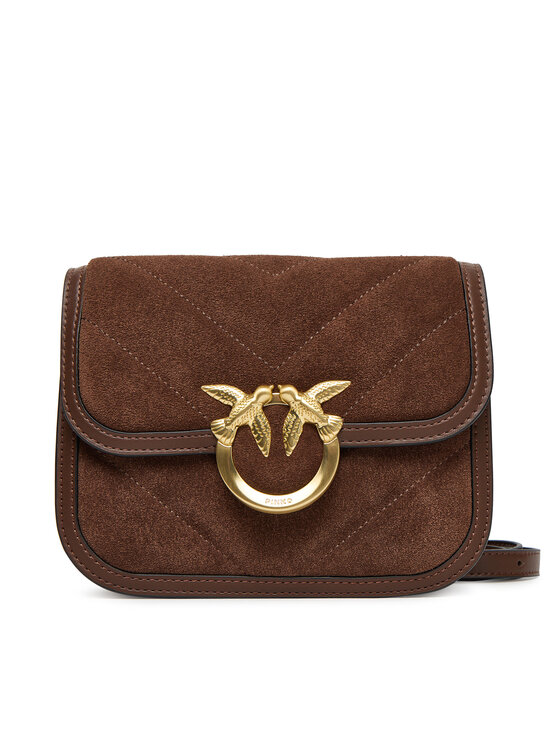 PINKO Torebka Love Box Bag Fl Mini AI 25-26 PLTT 104297 A2JH Brązowy