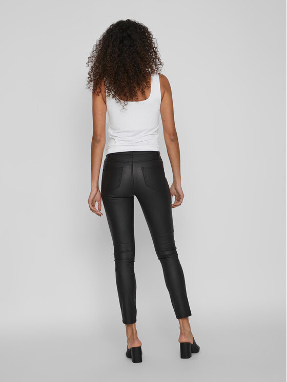 Vila Vila Stoffhose Commit 14036194 Schwarz Skinny Fit