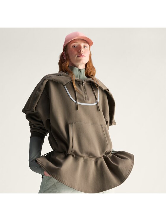 adidas by Stella McCartney adidas by Stella McCartney Bluza techniczna 157123 Brązowy Loose Fit