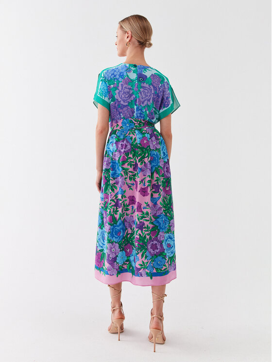 Weekend Max Mara Weekend Max Mara Cocktail obleka 2352210431 Pisana Regular Fit