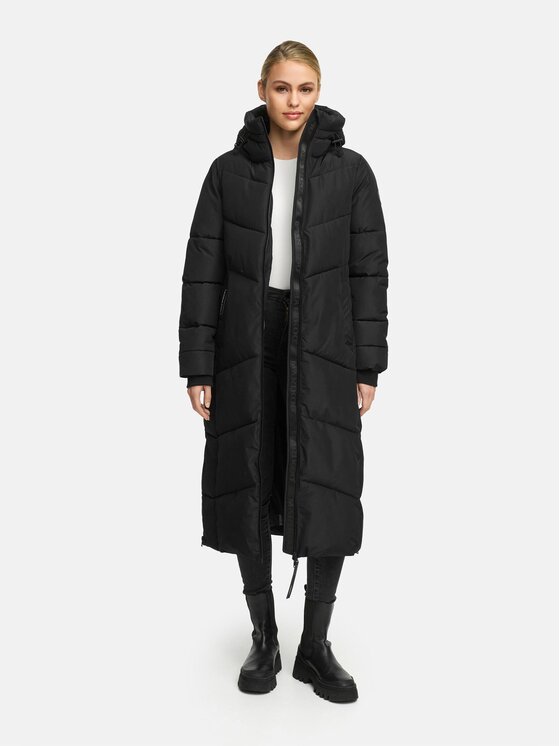 Marikoo Marikoo Kurtka zimowa Firella Czarny Regular Fit