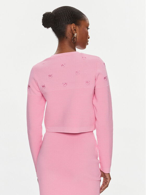 PINKO Pinko Kardiganas Ciliegio 102881 A1LK Rožinė Regular Fit