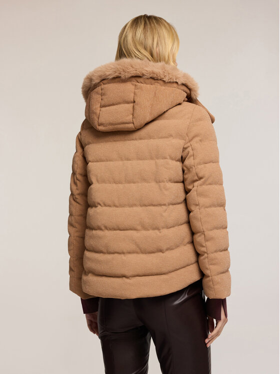 Motivi Motivi Giubbotto piumino F064Q000709N012 Écru Over Fit