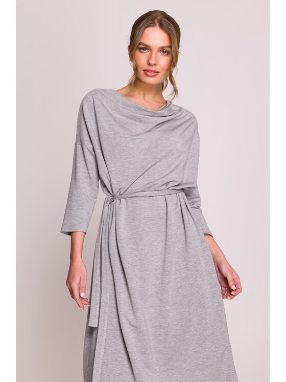 Stylove Stylove Sukienka wieczorowa S403 Szary Premium Fit