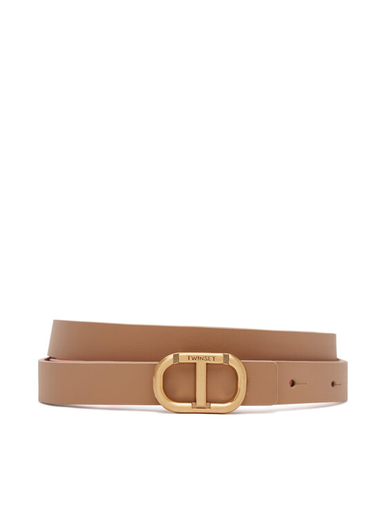 TWINSET TWINSET Dámský pásek 251TA4381 Béžová