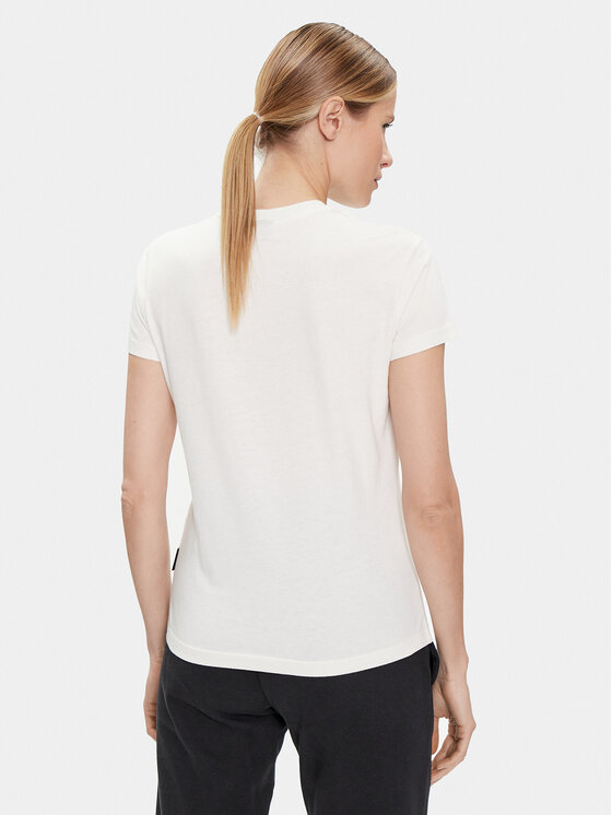 Napapijri Napapijri T-Shirt Iaato NP0A4HWU Εκρού Regular Fit