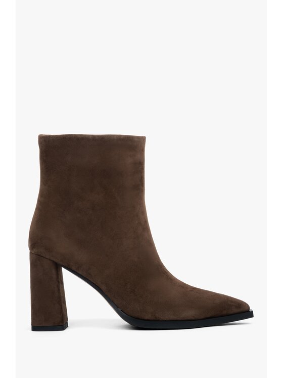 Estro Estro Μποτάκια ER00118795 Καφέ