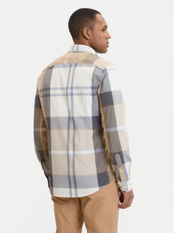 Barbour Barbour Cămașă Harris MSH5071TN88 Bej Tailored Fit