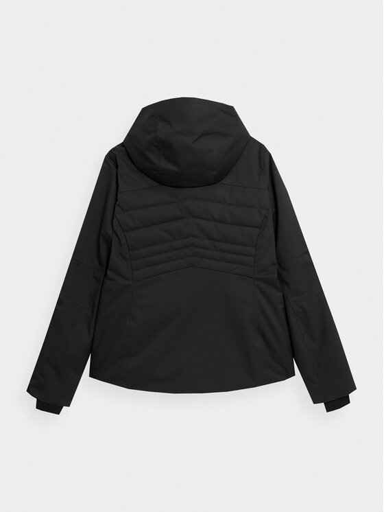 4F 4F Slidinėjimo striukė 4FAW23TTJAF339 Juoda Slim Fit