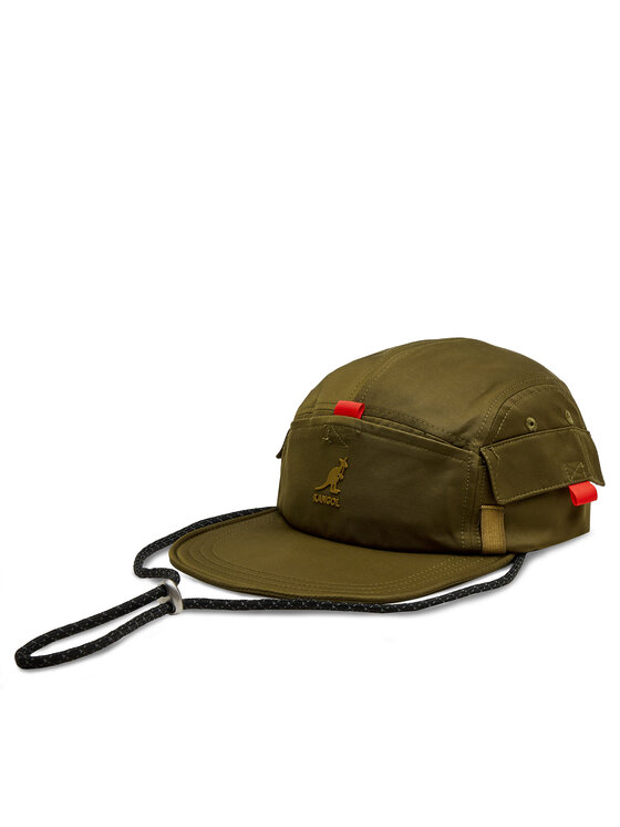 Kangol Kangol Cepure ar nagu Easy Carry 5 Panel K5405 Zaļš