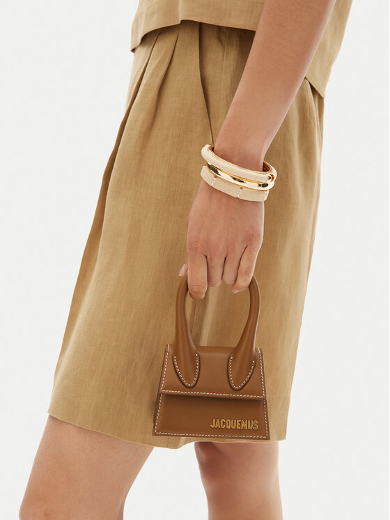 JACQUEMUS JACQUEMUS Ročna torba Le Chiquito 22H213BA001-3072 Rjava