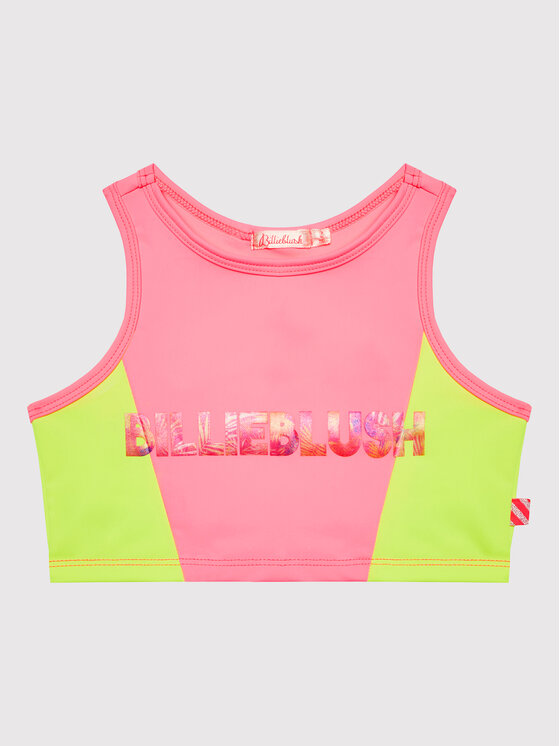 Billieblush Marškinėliai U15A04 Rožinė Slim Fit