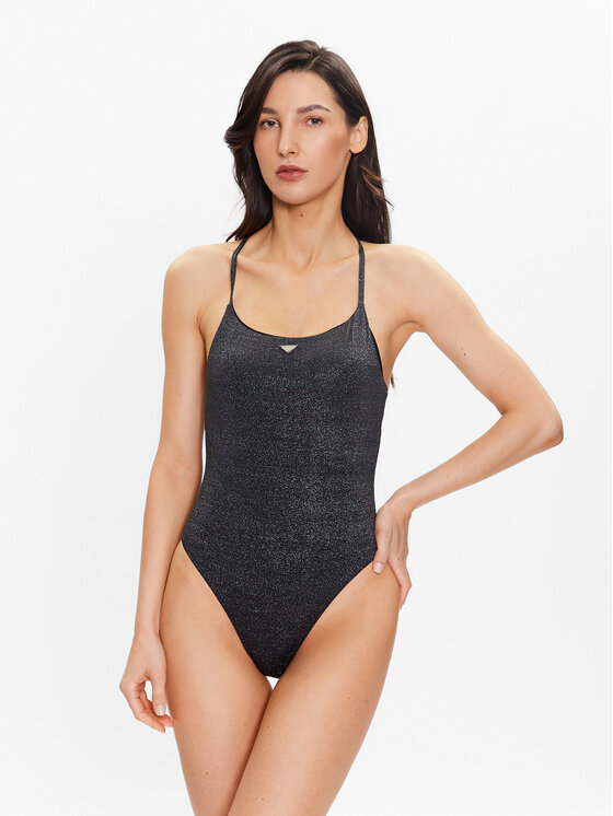 Emporio Armani Kopalni kostum 262699 3R302 00020 Črna