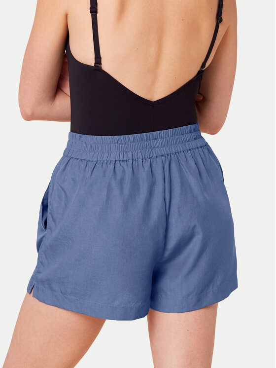 Triumph Triumph Szorty materiałowe Beach MyWear 10218548 Niebieski Regular Fit
