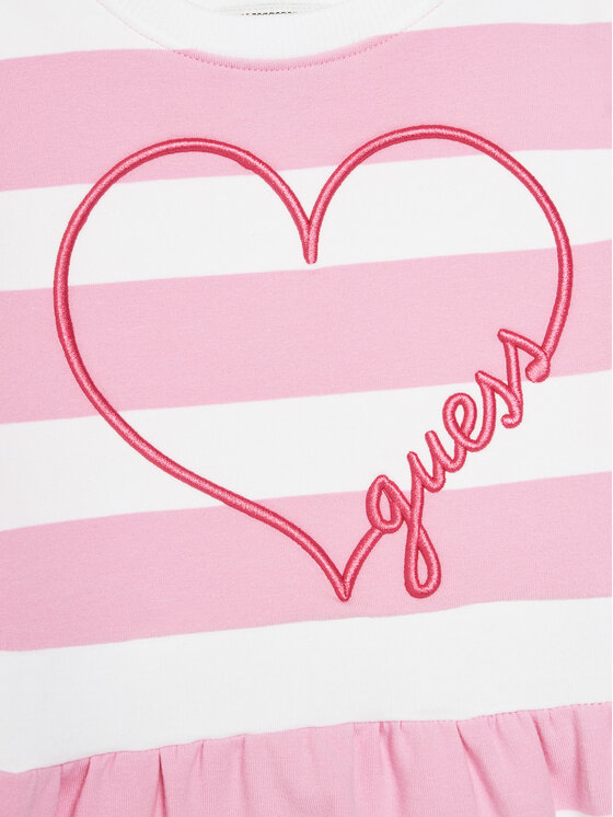 Guess Guess Kleid für den Alltag K5GK28 KBOR4 Rosa Regular Fit
