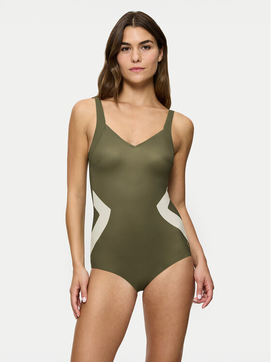 Costum de baie Triumph Femei, Mărimea: 46D, Verde, Summer Allure 10214522